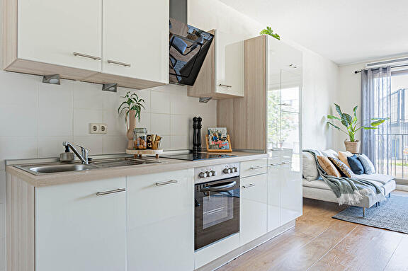 aankleden van appartement